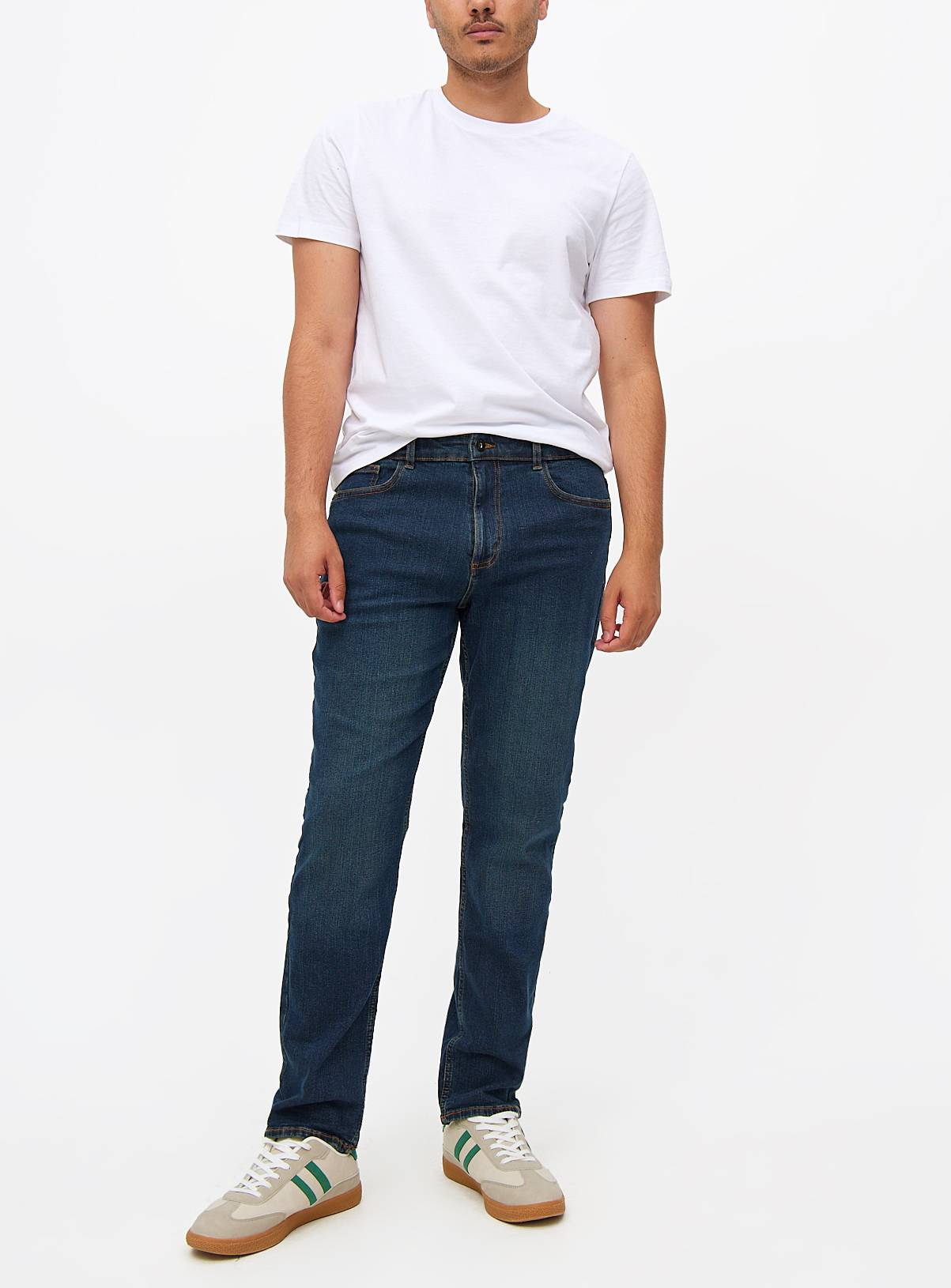 Everyday Dark Washed Denim Slim Fit Jeans  40S - Image 1